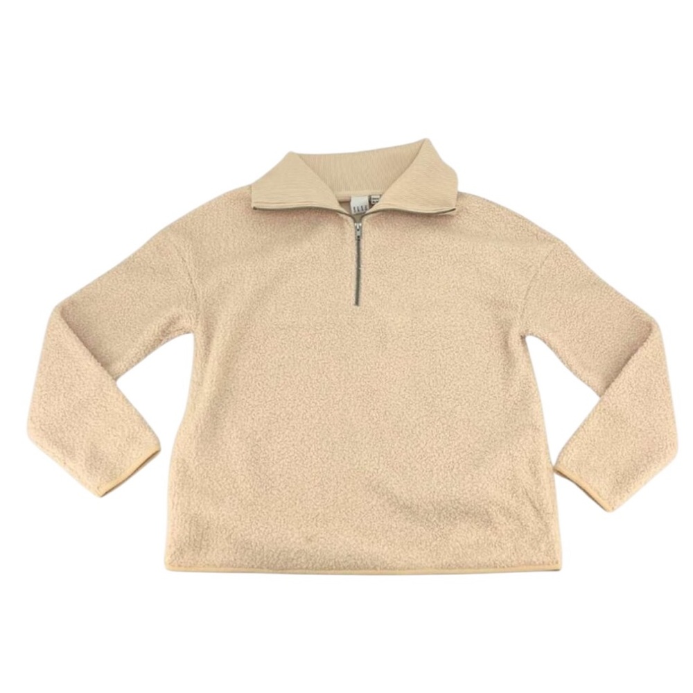Elle Women’s Boucle Quarter Zip Pullover